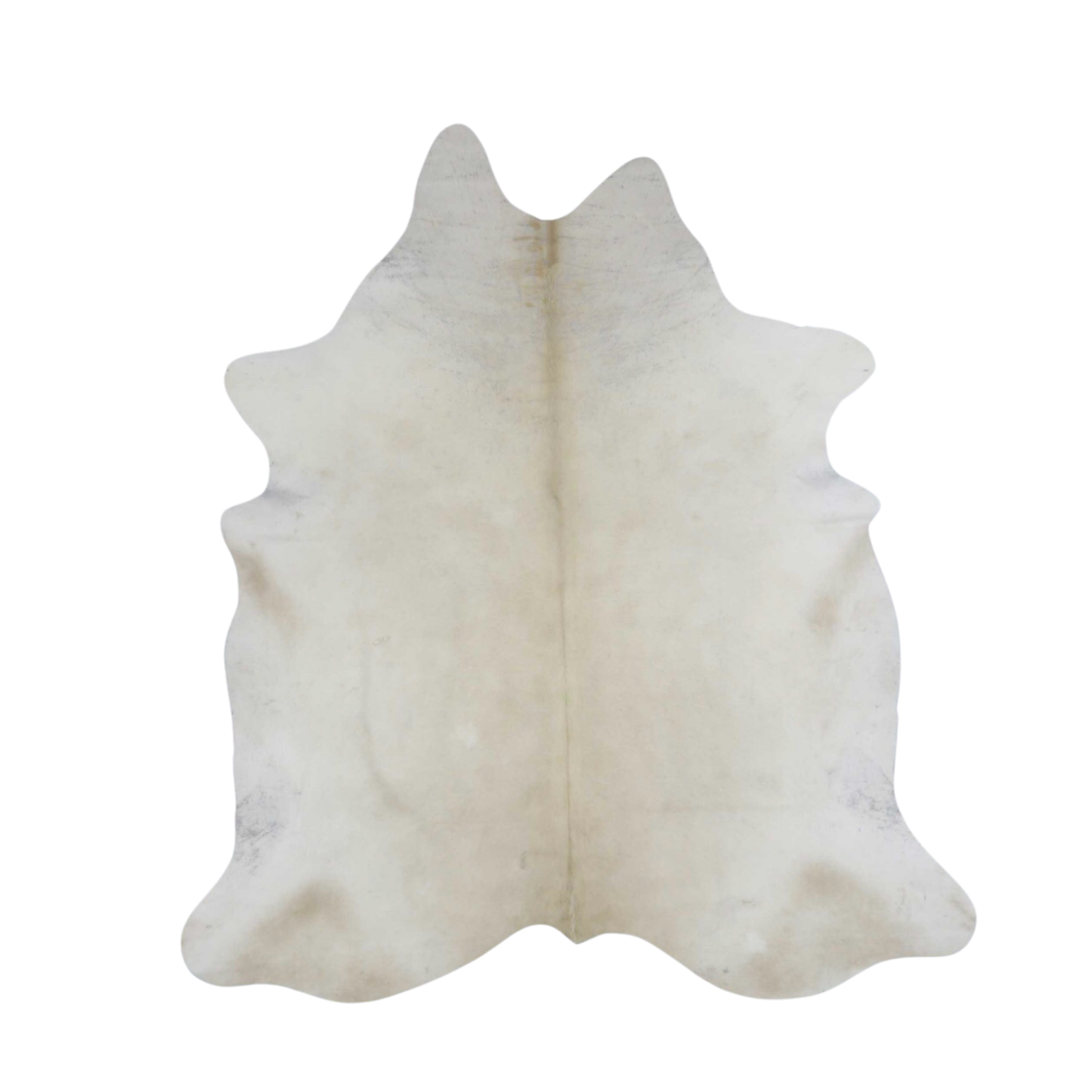 Light Beige Solid Premium Brazilian Hide, XL #38 6'6"x7'1"