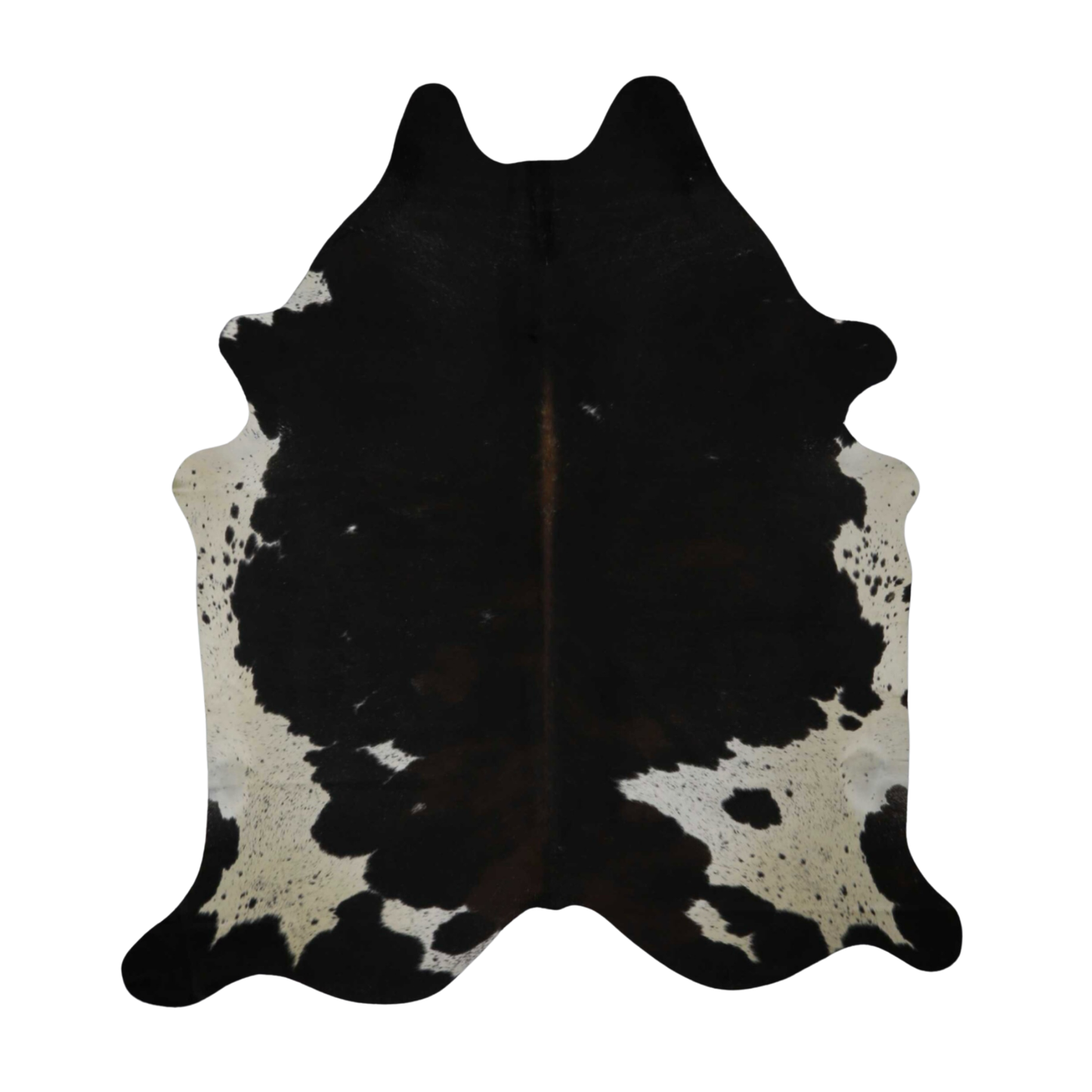 Tricolor Premium Brazilian Hide, XL CH06N #444 6'1"x7'