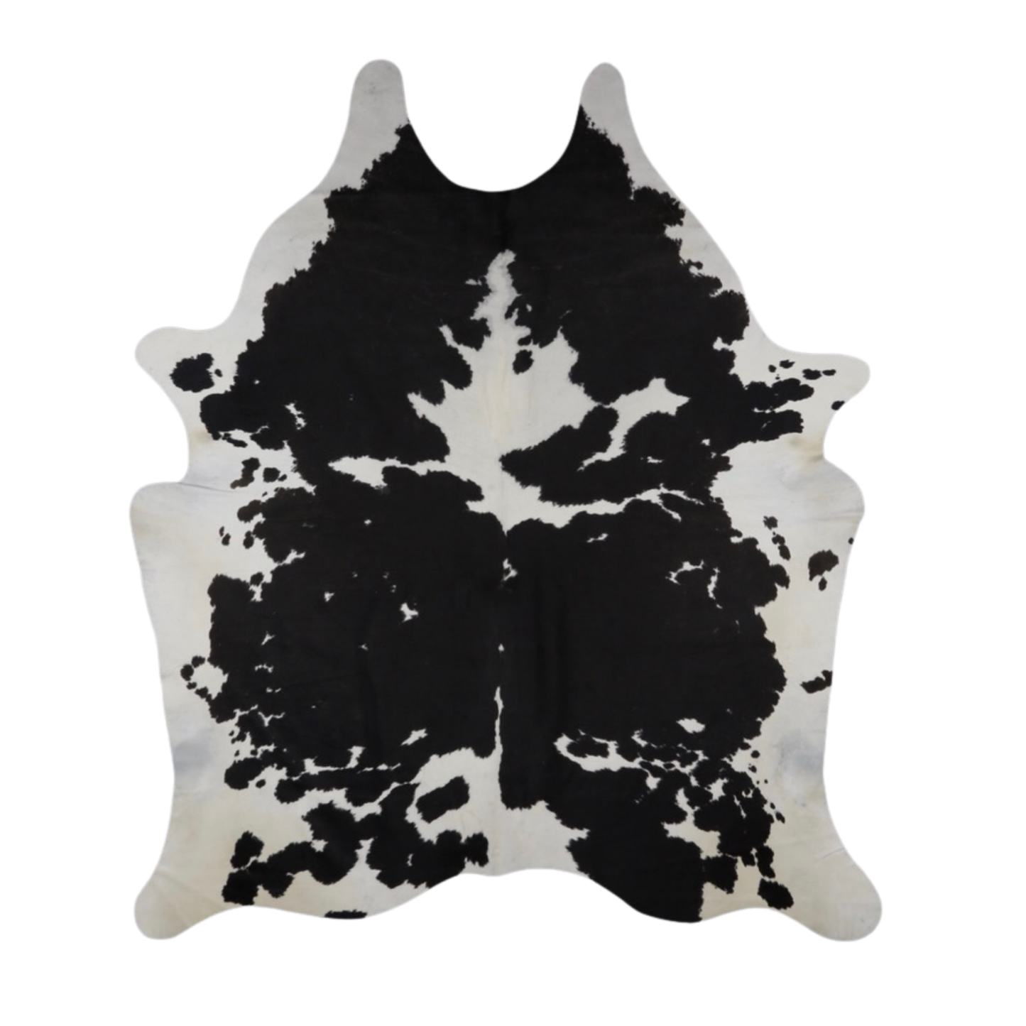 Black & White Premium Brazilian Hide, XL #875 6'x7'