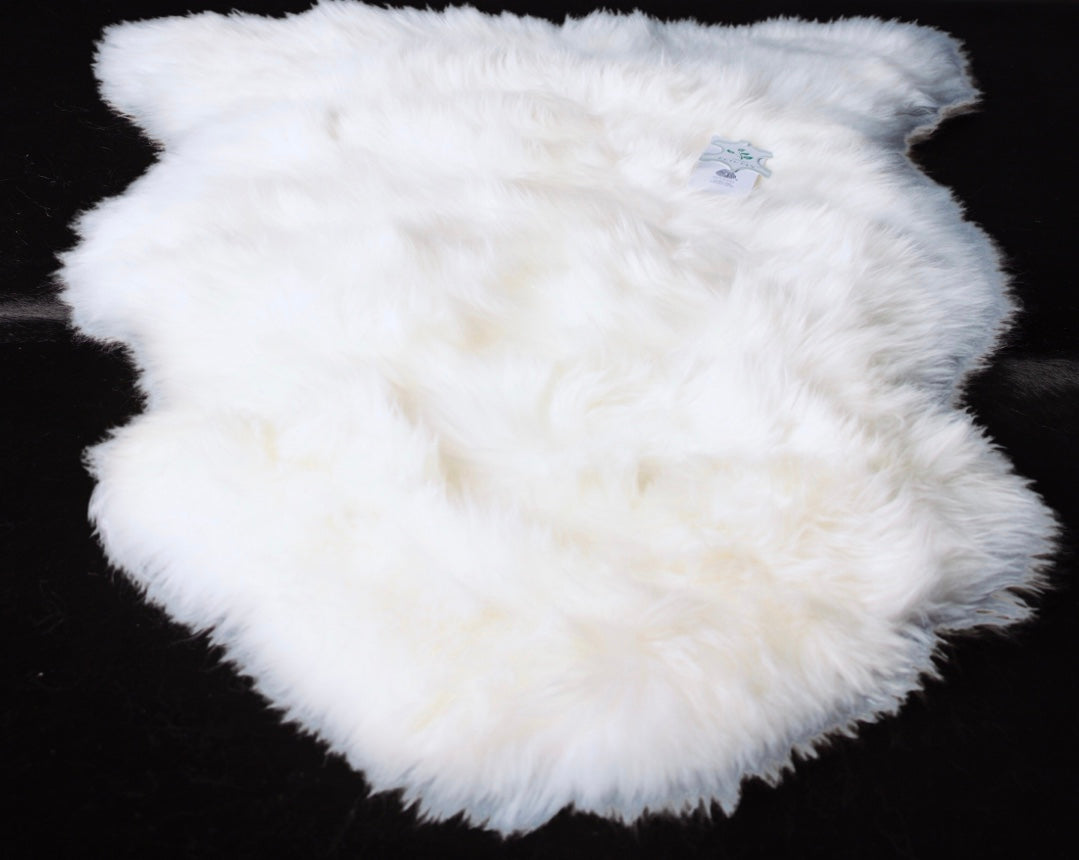 Single Virgin Australian Sheep Fur VSF1P W