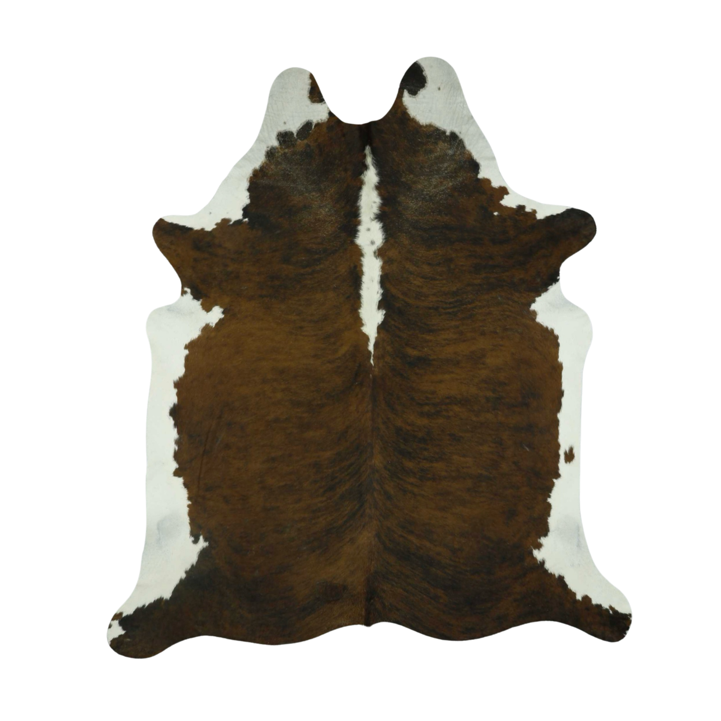 Dark Exotic White Belly Premium Brazilian Hide, XL #0164 6'x7'