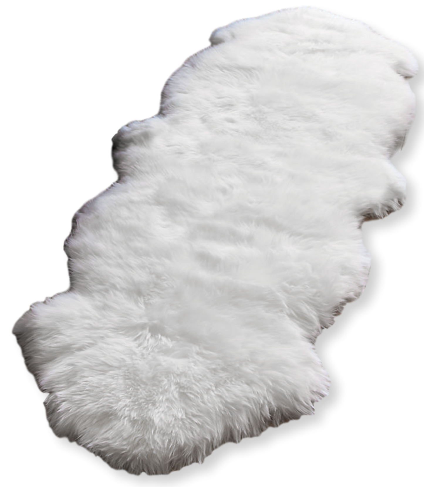 Double Virgin Australian Sheep Fur VSF2P W