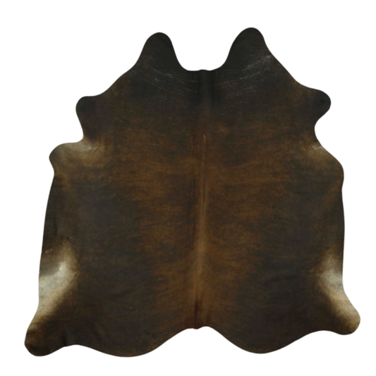 Dark Exotic Premium Brazilian Hide, XL CH01N #2239 7'x7'