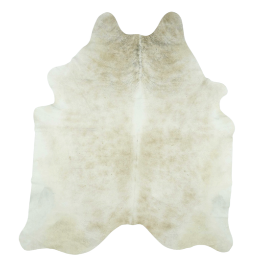 Light Champagne Premium Brazilian Hide, XL #3215 7'x8'