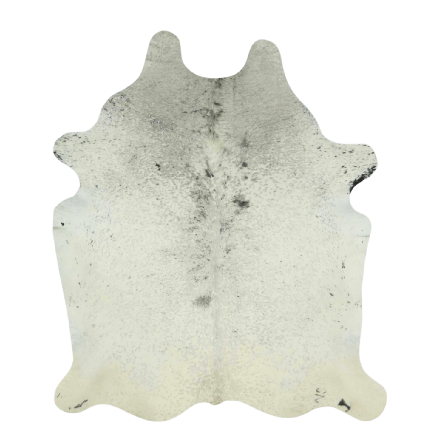 Salt & Pepper Black & White Premium Brazilian Hide, XL CH09N #3854 6'x7'