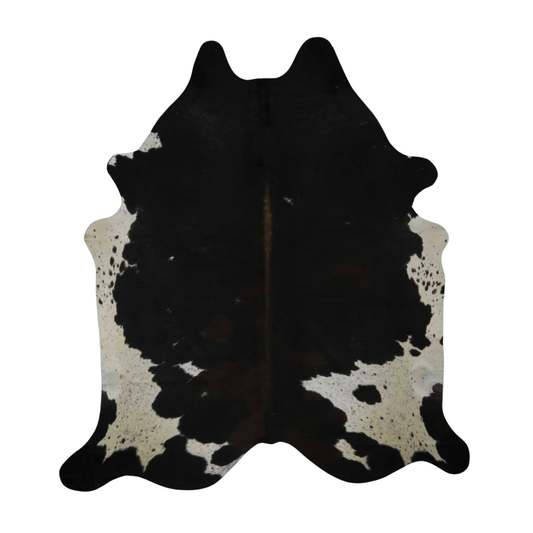 Tricolor Premium Brazilian Hide, XL CH06N #444 6'1"x7'