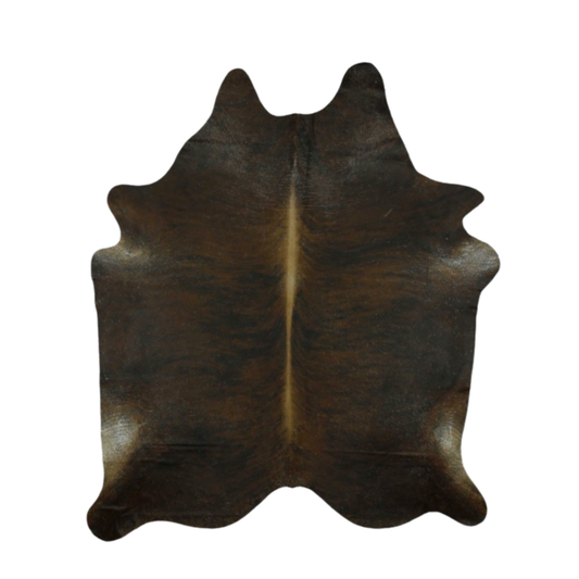 Dark Exotic Premium Brazilian Hide, XL CH01N #5637 6'x7'