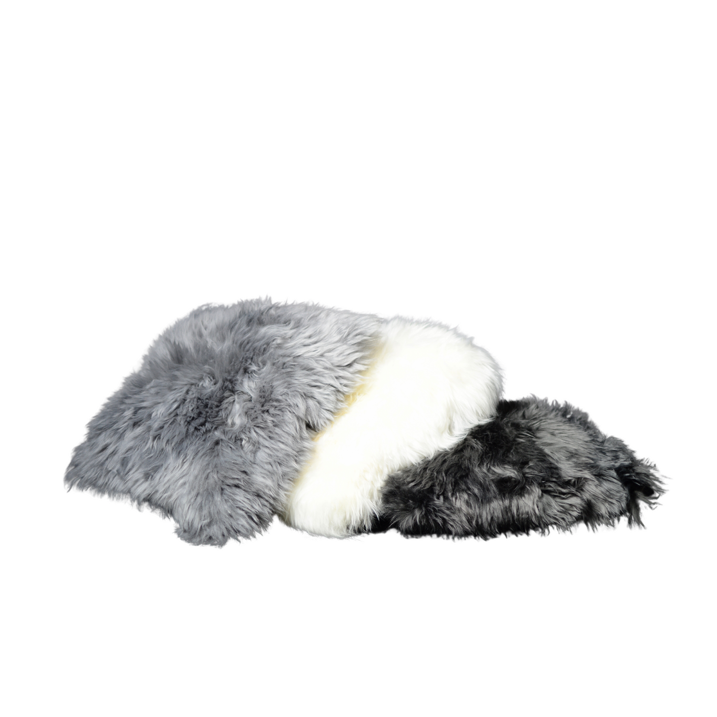 Virgin Australian Sheep Fur 18” Pillow VSF18PLS W