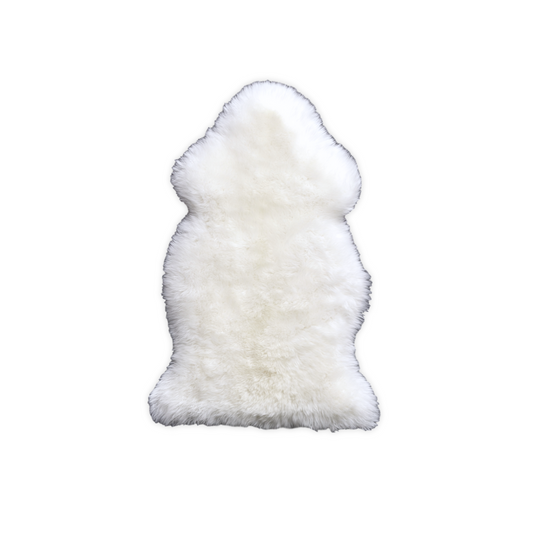 Single Virgin Australian Sheep Fur VSF1P W