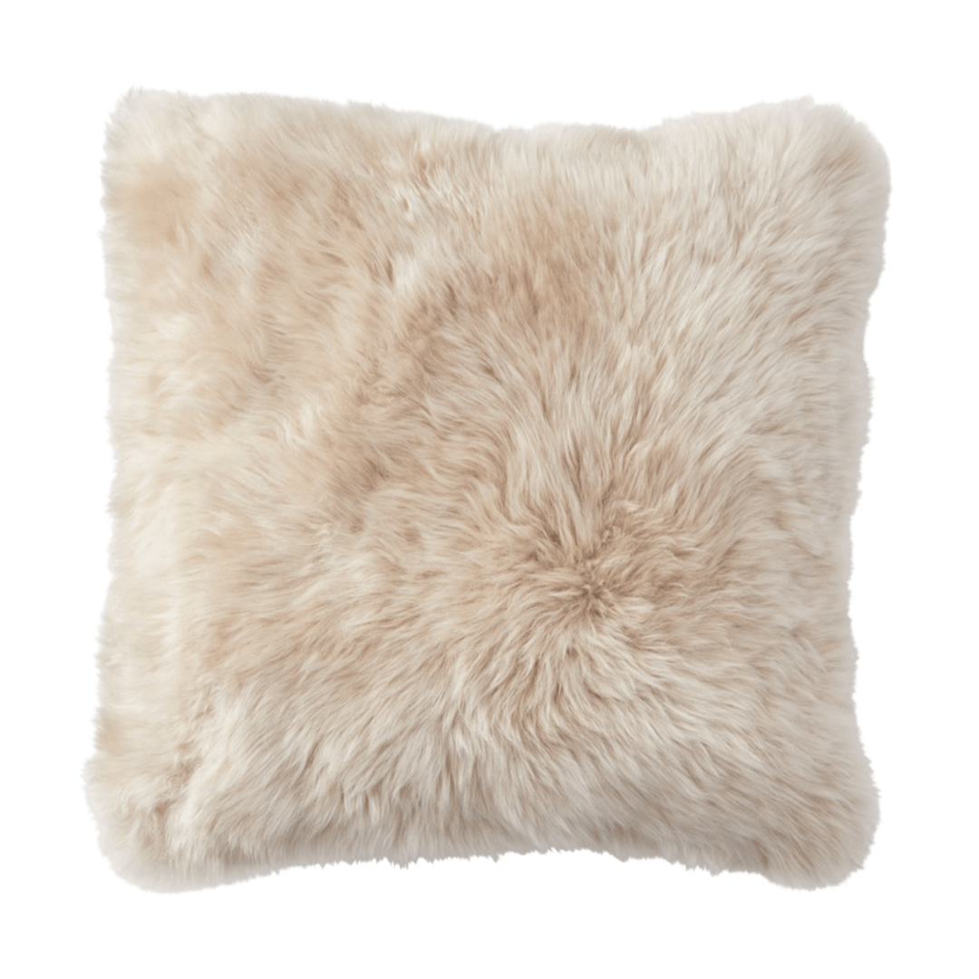 Virgin Australian Sheep Fur 18” Pillow VSF18PLS W