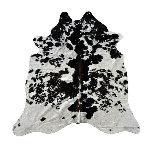 Salt & Pepper Black & White Premium Brazilian Hide, XL CH09N W